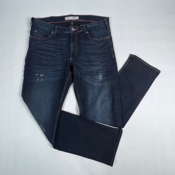 Lee Jeans Lee Modern Series Slim Fit Tapered Leg Mens Jeans Size 36